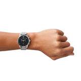  Shop Authentic Emporio Armani Beta Chronograph Black Dial Steel Strap Watch For Men - AR1863 - Luxxuri