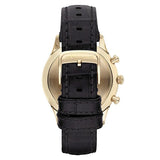  Shop Authentic Emporio Armani Classic Chronograph White Dial Black Leather Strap Watch For Men - AR1892 - Luxxuri