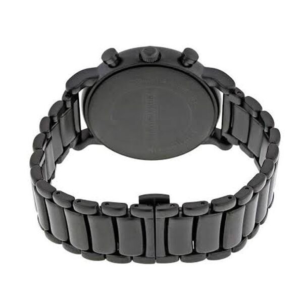  Shop Authentic Emporio Armani Luigi Chronograph Black Dial Black Stainless Steel Watch For Men - AR1895 - Luxxuri