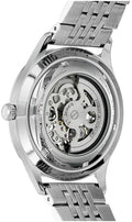  Shop Authentic Emporio Armani Meccanico Skeleton Silver Dial Silver Steel Strap Watch For Men - AR1945 - Luxxuri