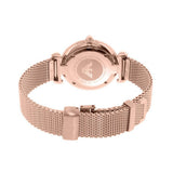  Shop Authentic Emporio Armani Gianni T Bar Silver Dial Rose Gold Mesh Bracelet Watch For Women - AR1956 - Luxxuri