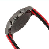  Shop Authentic Emporio Armani Luigi Chronograph Black Dial Red Leather Strap Watch For Men - AR1971 - Luxxuri