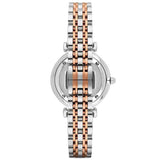  Shop Authentic Emporio Armani Gianni T-Bar Mother of Pearl Dial Two Tone Steel Strap Watch For Women - AR1987 - Luxxuri