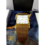  Shop Authentic Emporio Armani Super Slim Quartz White DIal Gold Mesh Bracelet Watch For Women - AR2017 - Luxxuri