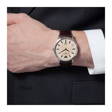  Shop Authentic Emporio Armani Classic Quartz Brown Dial Brown Leather Strap Watch For Men - AR2427 - Luxxuri