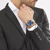  Shop Authentic Emporio Armani Renato Blue Dial Silver Steel Strap Watch For Men - AR2477 - Luxxuri