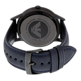  Shop Authentic Emporio Armani Renato Chronograph Quartz Blue Dial Blue Leather Strap Watch For Men - AR2481 - Luxxuri