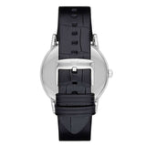  Shop Authentic Emporio Armani Luigi Quartz Black Dial Black Leather Strap Watch For Men - AR2500 - Luxxuri
