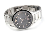  Shop Authentic Emporio Armani Renato Quartz Grey Dial Silver Steel Strap Watch For Men - AR2514 - Luxxuri