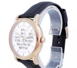  Shop Authentic Emporio Armani Meccanico Skeleton Silver Dial Black Leather Strap Watch For Men - AR60031 - Luxxuri