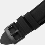 Shop Authentic Emporio Armani Meccanico Quartz Black Dial Black Leather Strap Watch For Men - AR60032 - Luxxuri
