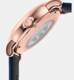  Shop Authentic Emporio Armani Meccanico Automatic Blue Dial Blue Leather Strap Watch For Men - AR60050 - Luxxuri