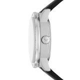  Shop Authentic Emporio Armani Renato Chronograph Automatic Black Dial Black Leather Strap Watch For Men - AR60051 - Luxxuri