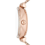  Shop Authentic Emporio Armani Meccanico Automatic White Dial Rose Gold Mesh Strap Watch For Women - AR60063 - Luxxuri