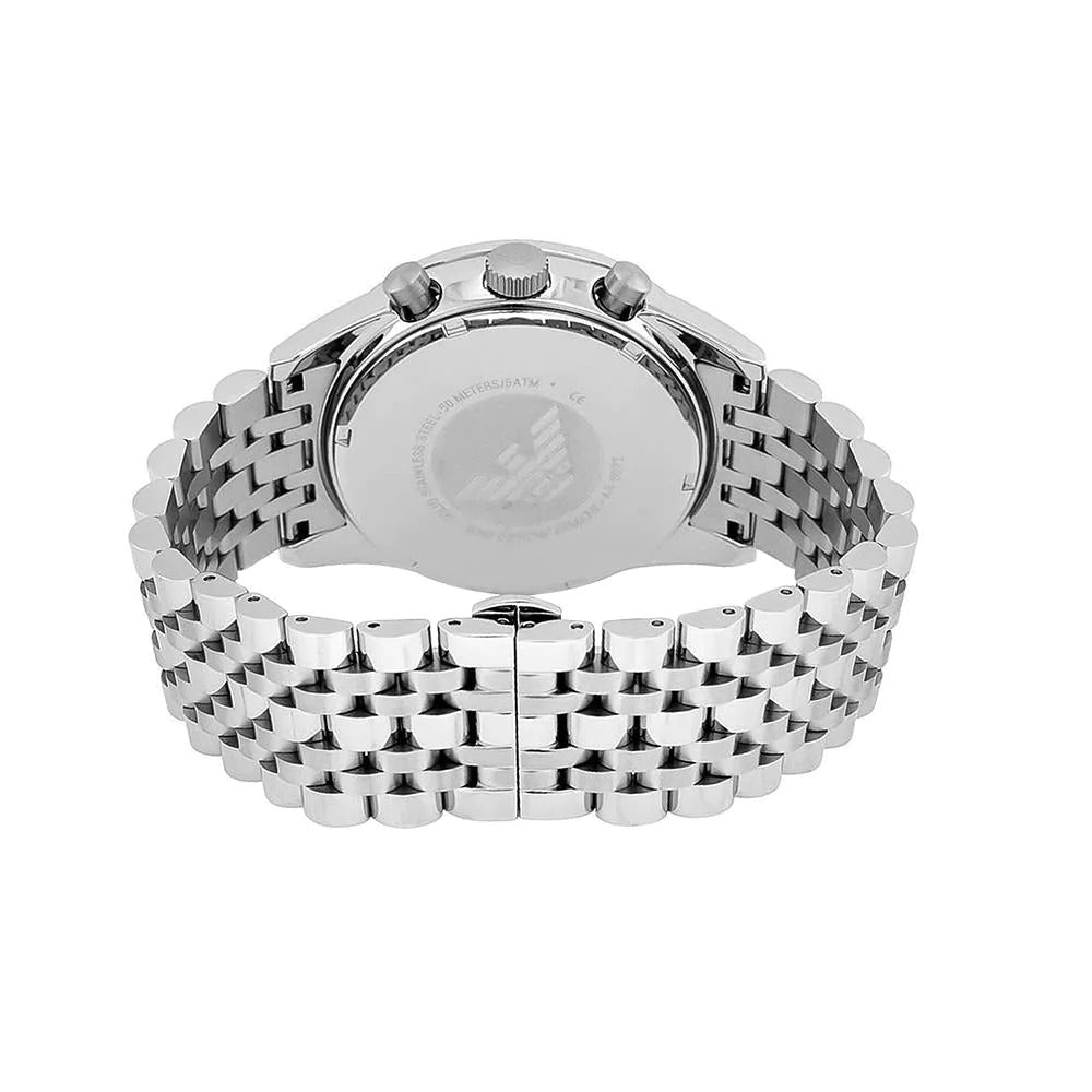  Shop Authentic Emporio Armani Sportivo Chronograph Blue Stainless Steel Watch For Men - AR6072 - Luxxuri