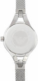  Shop Authentic Emporio Armani Classic Quartz Black Dial Silver Steel Strap Watch For Women - AR7328 - Luxxuri