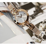  Shop Authentic Emporio Armani Chiara Silver Dial Rose Gold Steel Strap Watch For Women - AR7362 - Luxxuri
