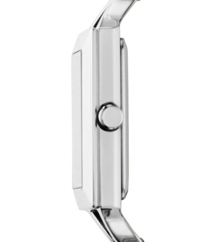  Shop Authentic Emporio Armani Chiara Analog Silver Dial Black Leather Strap Watch For Women - AR7372 - Luxxuri