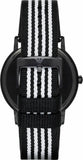  Shop Authentic Emporio Armani Kappa Analog White Dial Two Tone Nylon Strap Watch For Men - AR80004 - Luxxuri