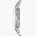  Shop Authentic Emporio Armani Kappa Quartz White Dial Silver Steel Strap Watch For Men - AR80014 - Luxxuri
