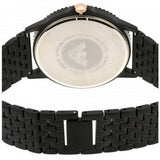  Shop Authentic Emporio Armani Interchangeable Black Dial Black Steel Strap Watch For Men - AR80021 - Luxxuri