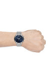  Shop Authentic Hugo Boss Companion Blue Dial Silver Steel Strap Watch for Men - 1513653 - Luxxuri