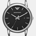  Shop Authentic Emporio Armani Luigi Quartz Black Dial Silver Steel Strap Watch For Men - AR2499 - Luxxuri