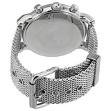  Shop Authentic Emporio Armani Luigi Black Dial Silver Mesh Bracelet Watch For Men - AR8032 - Luxxuri