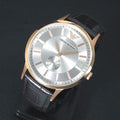  Shop Authentic Emporio Armani Classic Analog Silver Dial Brown Leather Strap Watch For Men - AR9101 - Luxxuri