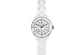  Shop Authentic Chanel J12 Quartz White Dial White Steel Strap Watch for Women - J12 H5698 - Luxxuri