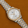 Tudor Style Automatic Silver Dial Two Tone Steel Strap Watch for Men - M12713-0003