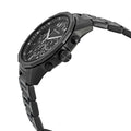  Shop Authentic Armani Exchange Banks Chronograph Black Dial Black Steel Strap Watch For Men - AX1722 - Luxxuri