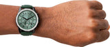  Shop Authentic Armani Exchange Banks Chronograph Green Dial Green Leather Strap Watch For Men - AX1725 - Luxxuri