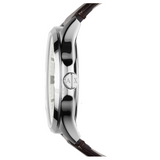  Shop Authentic Armani Exchange Whitman Silver Dial Brown Leather Strap Watch For Men - AX2100 - Luxxuri
