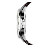  Shop Authentic Armani Exchange Whitman Silver Dial Brown Leather Strap Watch For Men - AX2100 - Luxxuri