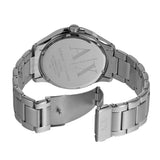  Shop Authentic Armani Exchange Hampton Chronograph Black Dial Silver Steel Strap Watch For Men - AX2103 - Luxxuri