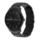  Shop Authentic Armani Exchange Hampton Chronograph Black Dial Black Steel Strap Watch For Men - AX2104 - Luxxuri
