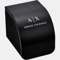  Shop Authentic Armani Exchange Hampton Chronograph Black Dial Black Steel Strap Watch For Men - AX2164 - Luxxuri