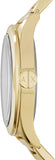  Shop Authentic Armani Exchange Nico Analog Black Dial Gold Steel Strap Watch For Men - AX2328 - Luxxuri