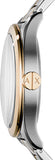  Shop Authentic Armani Exchange Nico Quartz Blue Dial Two Tone Steel Strap Watch For Men - AX2332 - Luxxuri