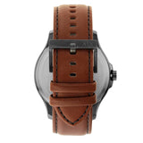  Shop Authentic Armani Exchange Hampton Chronograph Grey Dial Brown Leather Strap Watch For Men - AX2414 - Luxxuri