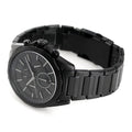  Shop Authentic Armani Exchange Drexler Chronograph Black Dial Black Steel Strap Watch For Men - AX2601 - Luxxuri
