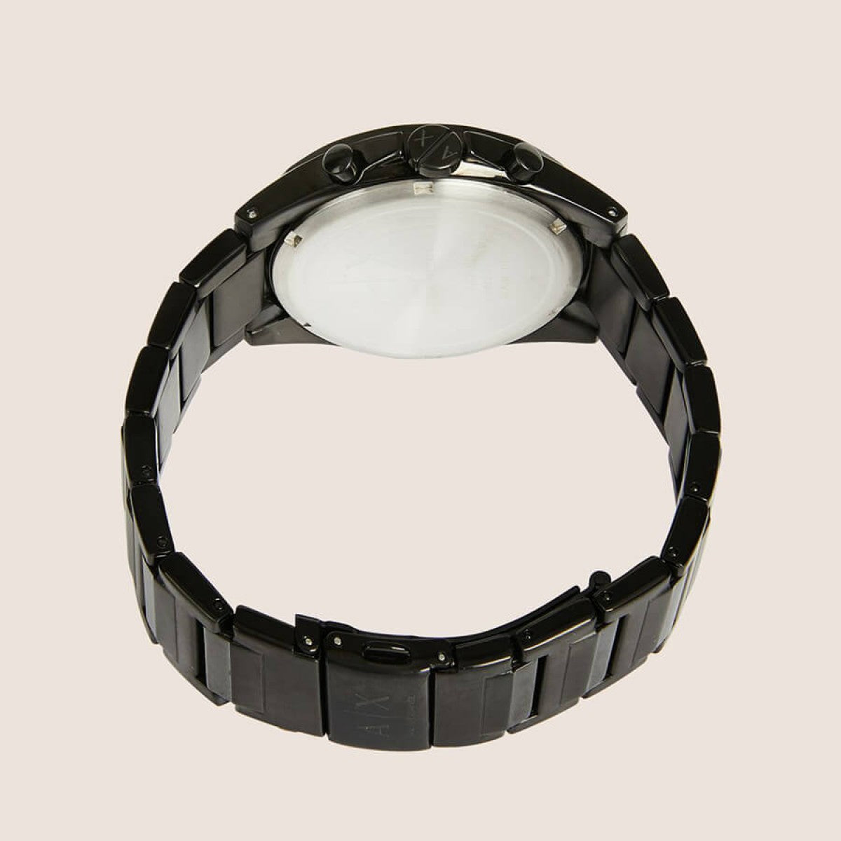  Shop Authentic Armani Exchange Drexler Chronograph Black Dial Black Steel Strap Watch For Men - AX2615 - Luxxuri