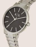  Shop Authentic Armani Exchange Cayde Analog Black Dial Silver Steel Strap Watch For Men - AX2700 - Luxxuri
