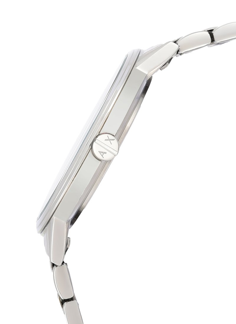  Shop Authentic Armani Exchange Cayde Analog Black Dial Silver Steel Strap Watch For Men - AX2700 - Luxxuri