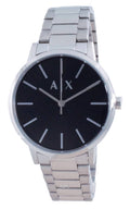  Shop Authentic Armani Exchange Cayde Analog Black Dial Silver Steel Strap Watch For Men - AX2700 - Luxxuri