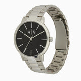  Shop Authentic Armani Exchange Cayde Analog Black Dial Silver Steel Strap Watch For Men - AX2700 - Luxxuri