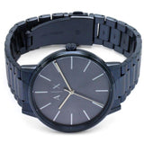  Shop Authentic Armani Exchange Cayde Analog Blue Dial Blue Steel Strap Watch For Men - AX2702 - Luxxuri