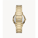  Shop Authentic Armani Exchange Cayde Chronograph Black Dial Gold Steel Strap Watch for Men - AX2747 - Luxxuri