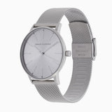  Shop Authentic Armani Exchange Lola Analog Silver Dial Silver Mesh Strap Watch For Women - AX5535 - Luxxuri
